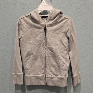 Primary Heather Gray Kids Zip-Up Hoodie